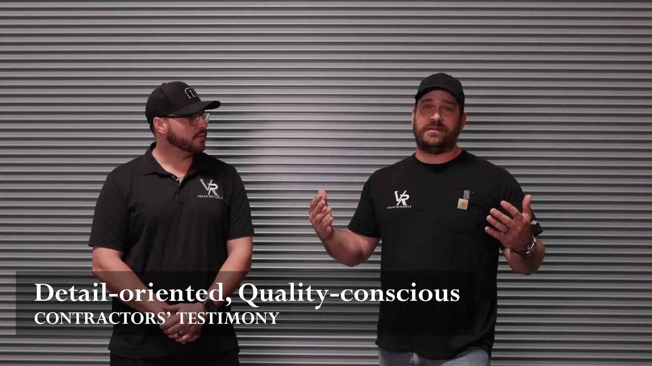 Detail and Time Considered: What Contractors Think of PCW | Vegas Remodels' Experience