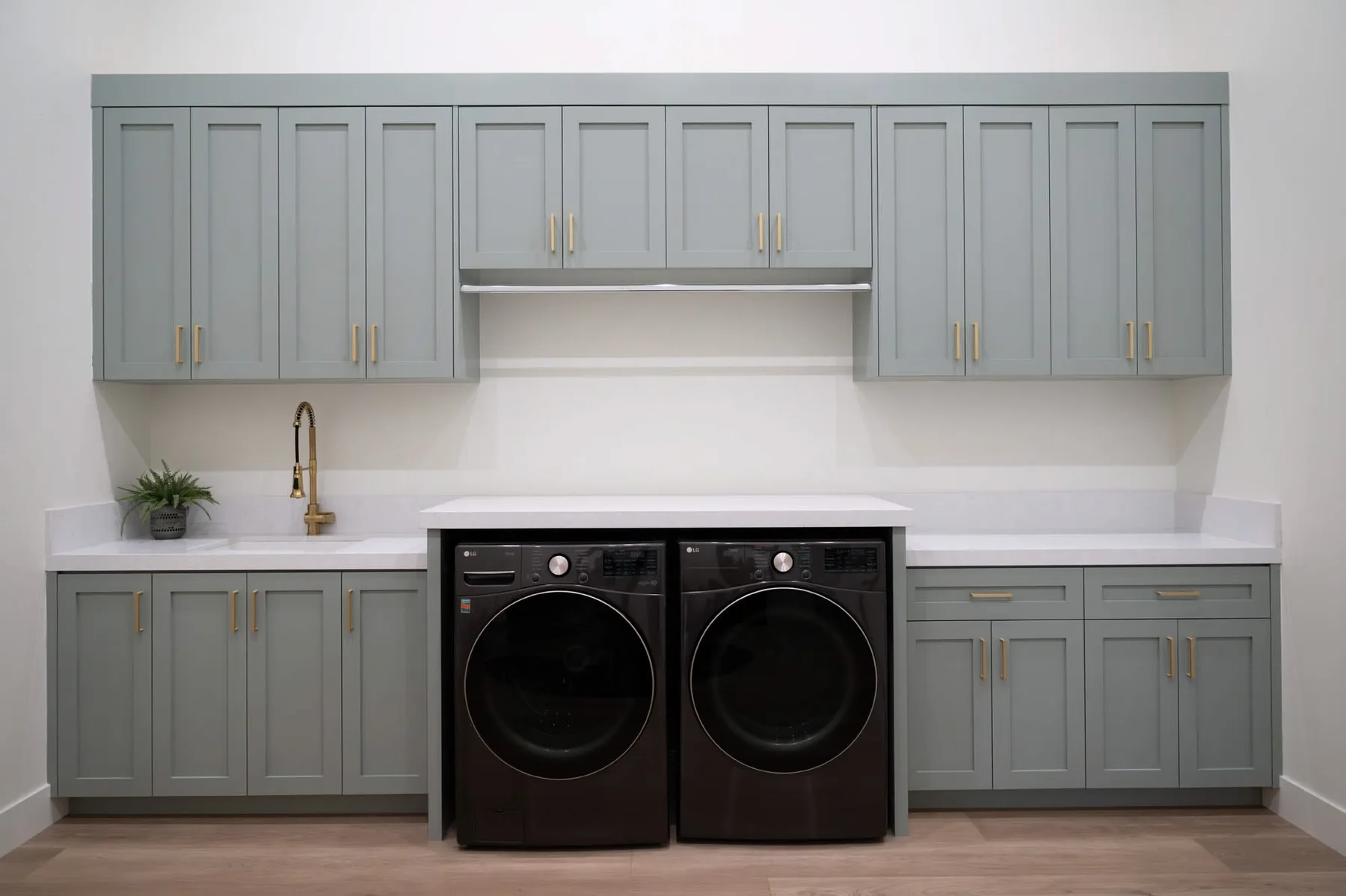 Custom cabinets in Canyon Gate, Las Vegas by Peterson Cabinet Works built-ins