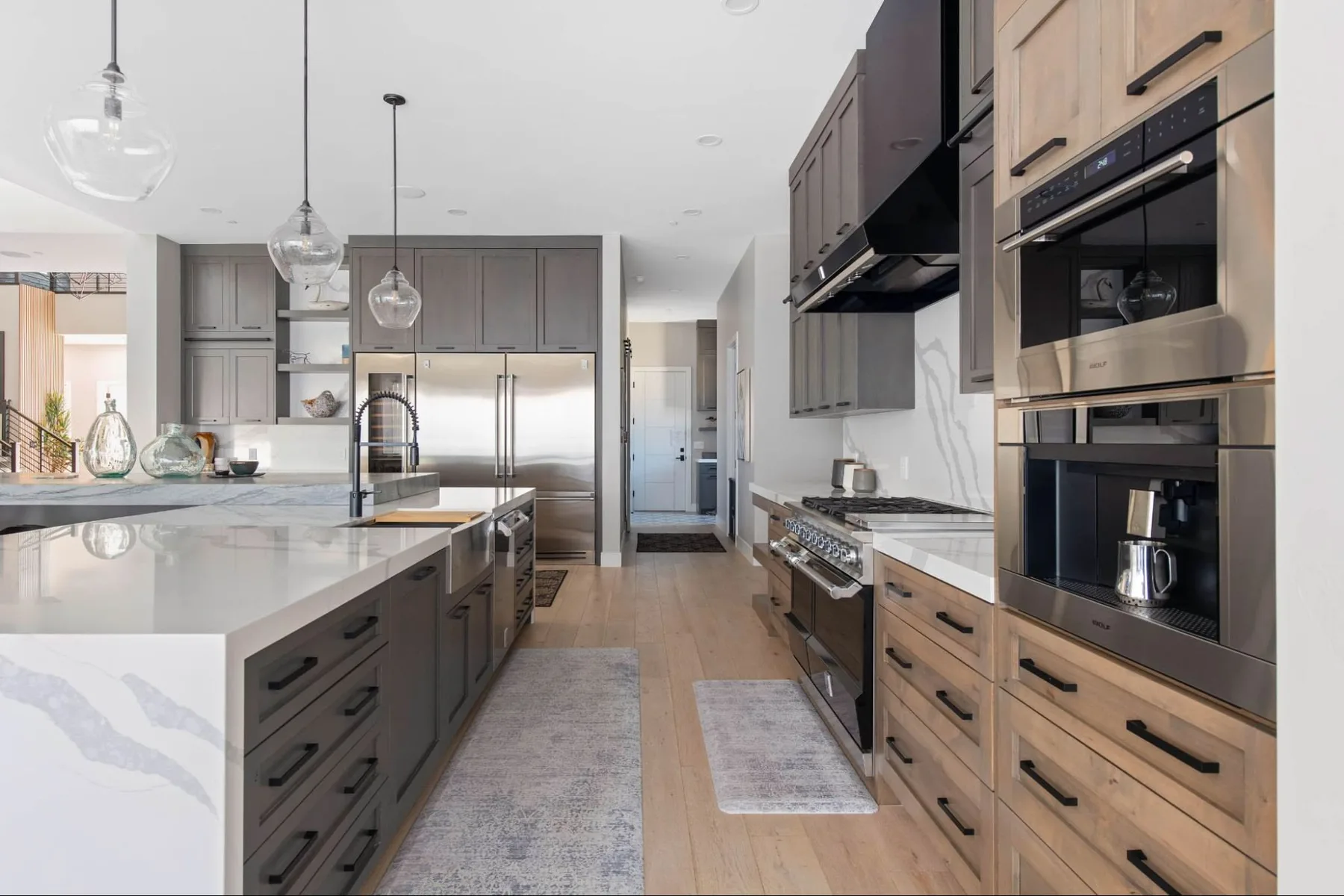 Custom built-in office by Peterson Cabinet Works Custom built-in office by Peterson Cabinet Works