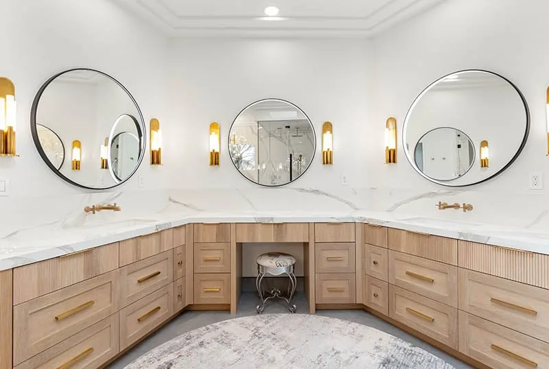 Bathroom Vanities by Peterson Cabinet Works, custom cabinets Las Vegas example Bathroom Vanities by Peterson Cabinet Works, custom cabinets Las Vegas example