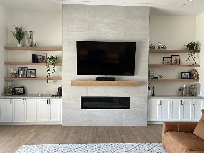 Media Centers by Peterson Cabinet Works, custom cabinets Las Vegas craftsmanship