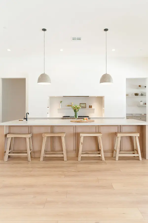 custom hood kitchen Custom hood custom island rift white oak shaker inset faceframe cabinets5