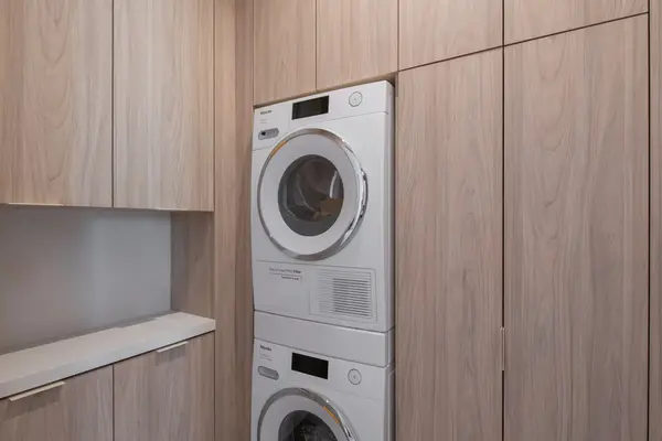 Night Owl Laundry Room custom cabinetry by Peterson Cabinet Works, photo 2