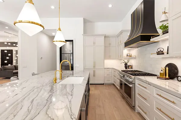 Isleworth Frameless shaker cabinets