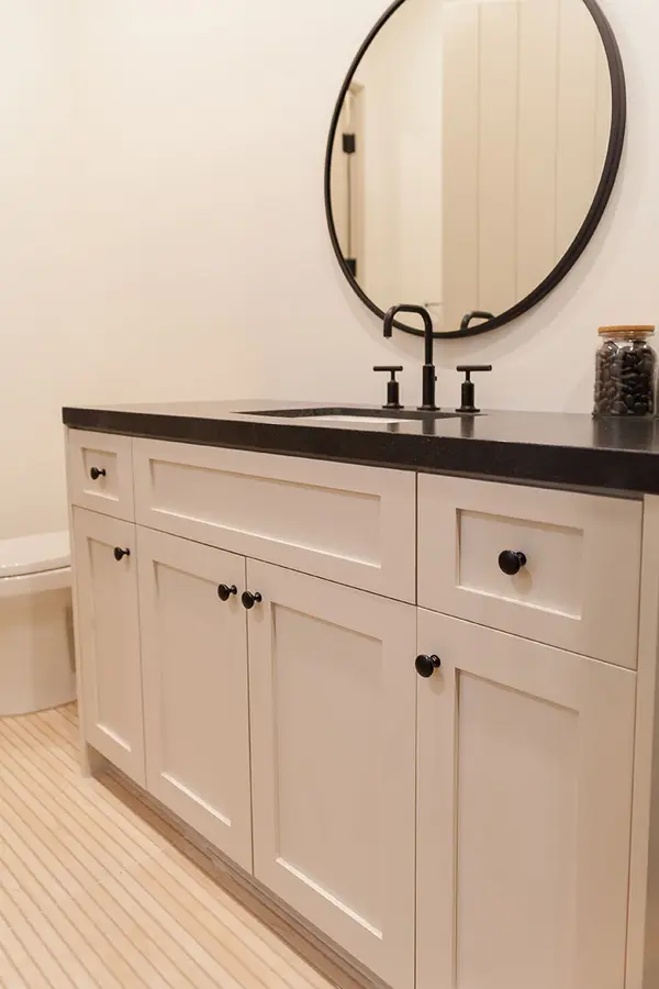 Kevin Way Custom shaker vanity 2