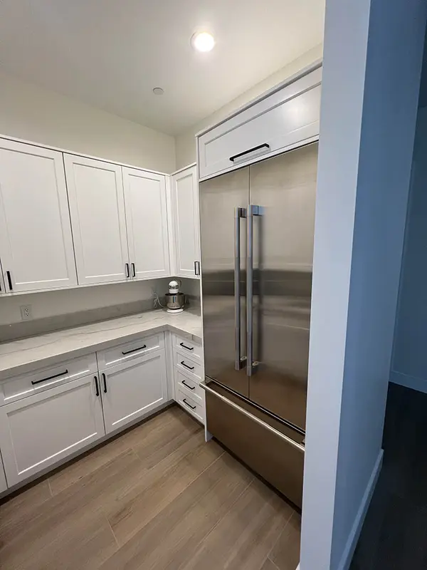 Milan custom pantry white shaker