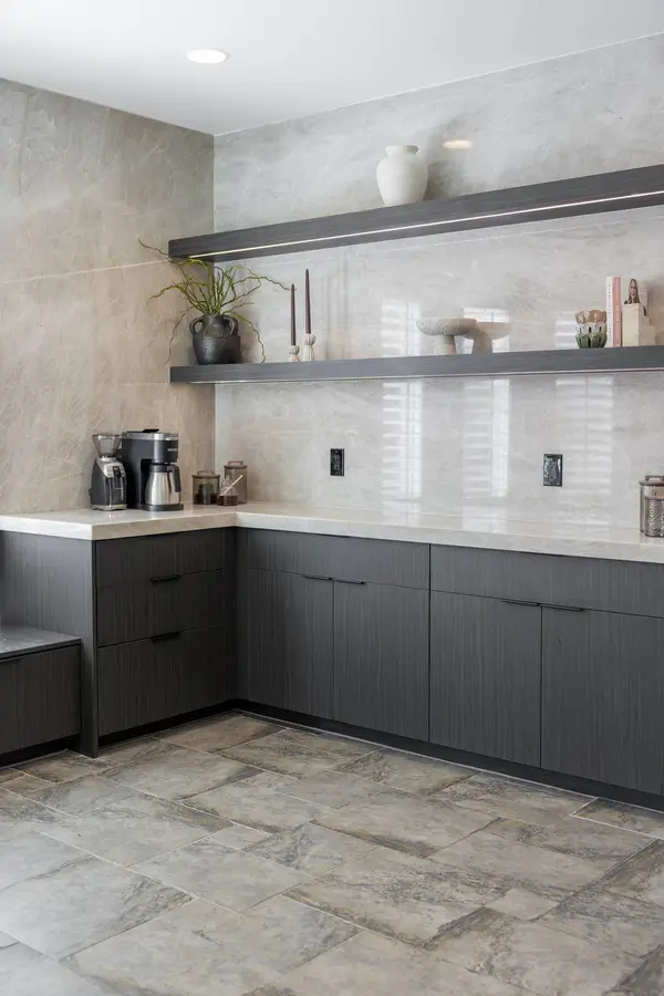 Peterson Cabinet Works Rift White Oak Cabinets Las Vegas