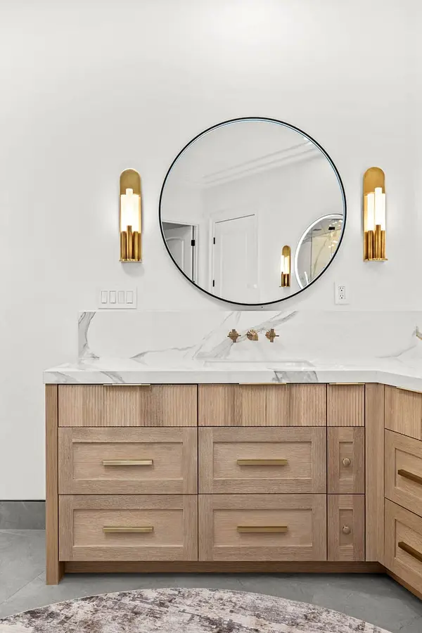 Villaforte rift white oak shaker reeded drawers vanity 4