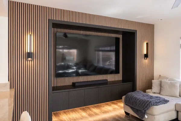 Peterson Cabinet Works Walnut Wood Cabinets Las Vegas