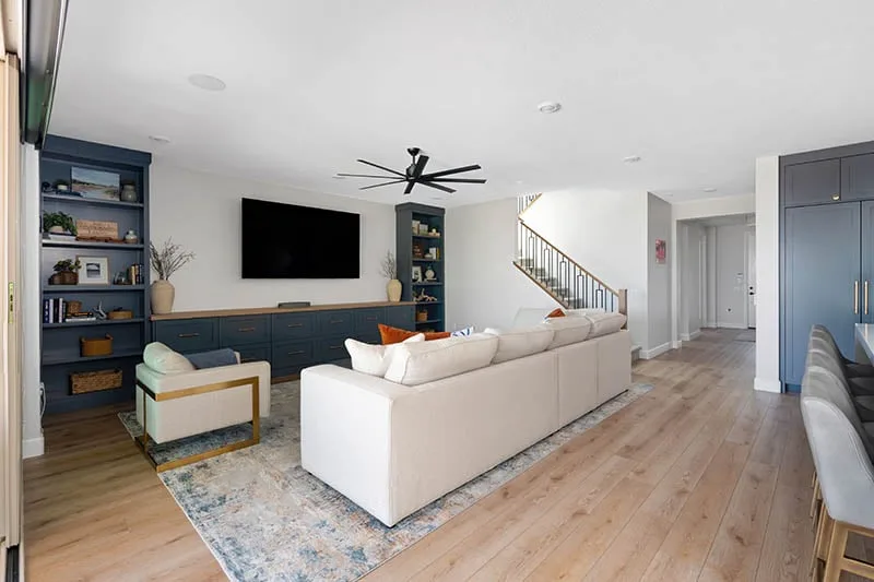 Media Centers by Peterson Cabinet Works, custom cabinets Las Vegas